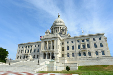 Obraz premium Rhode Island State House, Providence, RI, USA