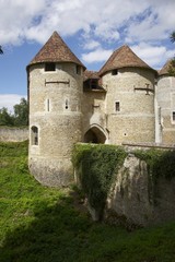 Fototapeta na wymiar chateau de harcourt en normandie france