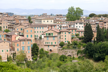 Obraz premium Ancient Italian city of Siena