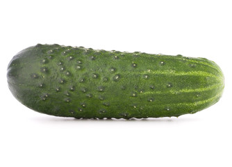 Cucumber vegetable  isolated on white background cutout