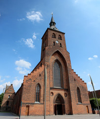 Obraz premium Sankt Knuds Kirke Odense Fyn Danmark