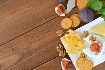 Different kinds of cheese