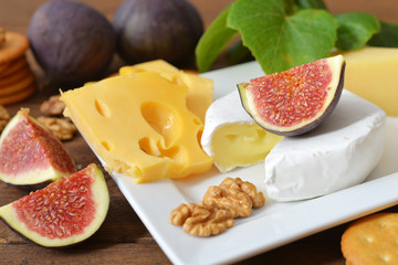 Different kinds of cheese