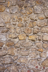 Ancient stone wall texture