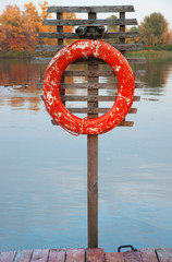 Old lifebuoy