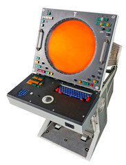 Old radar screen