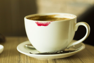 Romantic coffee.