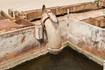 Pumpensumpf - Grundwasserabsenkung bei Kanalbauarbeiten