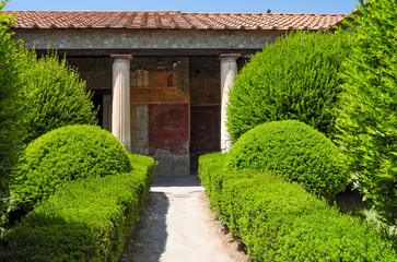 Villa in Pompeji