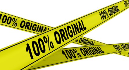 100% оригинальный (origina). Жёлтая оградительная лента