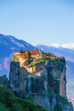 Fototapeta View on the Monastery of Holy Trinity, Greece
