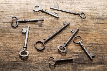Antique keys