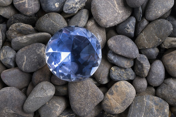 Diamond among pebbles - 69479017