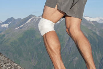 Knee sport support