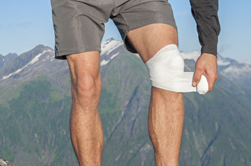 Caring for knee injury