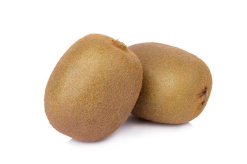 Kiwi fruit isolated on white background