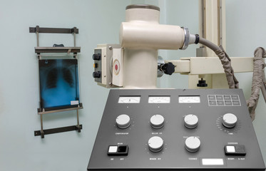 x-ray machine in hospital