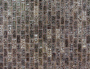 Abstract mosaic tiles for background