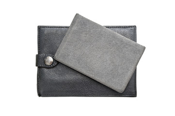 leather purse