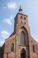 Fototapeta na wymiar Sankt Knuds Kirke Odense Fyn Danmark