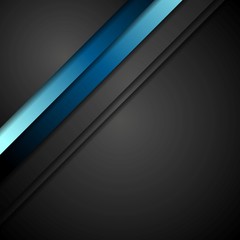 Abstract blue stripes background