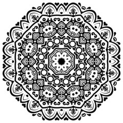 Orient Vector Pattern. Abstract Background