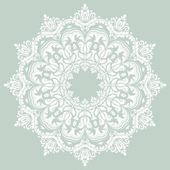 Orient Vector Pattern. Abstract Background