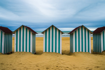 Obraz na płótnie Canvas beach hut 1