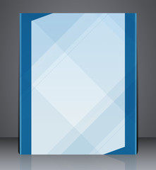 Abstract vector layout flyer, magazine cover