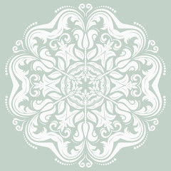 Orient Vector Pattern. Abstract Background