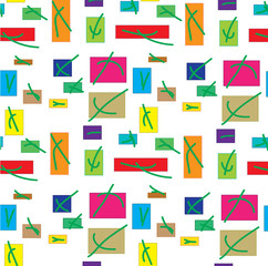 Abstract background (White)