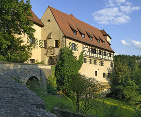 Rabenstein, old caste in the Fraconian Switzerland, Germany