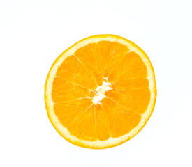 Orange isolated on white
