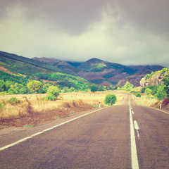 Road in the Mountains