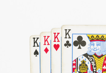 Playing cards - Stock Image macro.