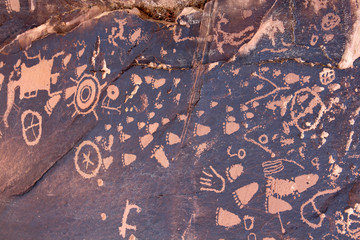 Pétroglyphes - Newspaper Rock (Utah)