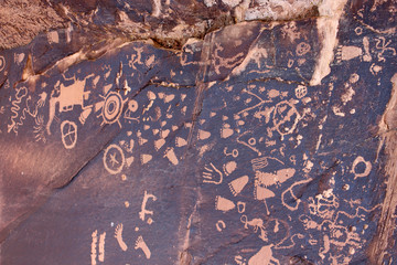 Pétroglyphes - Newspaper Rock (Utah)