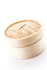 Steaming Dumpling dimsum isolated