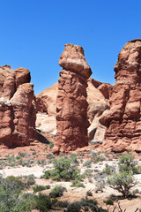 Rocks in Arches National Park - Utah 