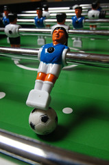 figurine de baby-foot ou billard chinois