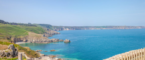 Vue sur le Cap Fréhel depuis Fort-La-Latte