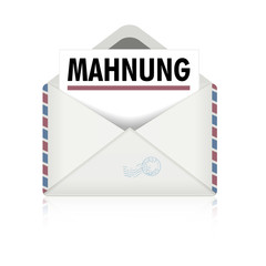 Brief Mahnung