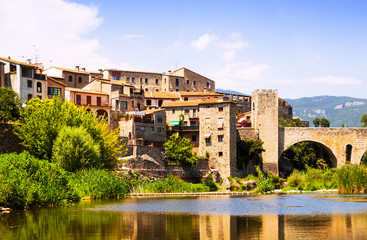 Obraz premium Medieval town. Besalu