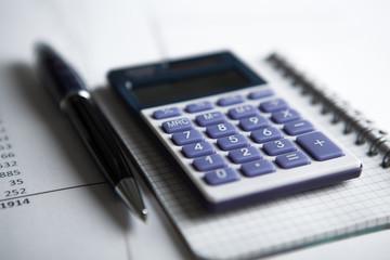 work on the calculator and papers