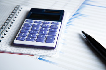 work on the calculator and papers