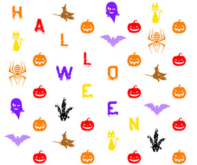 ハロウィーンモノグラム