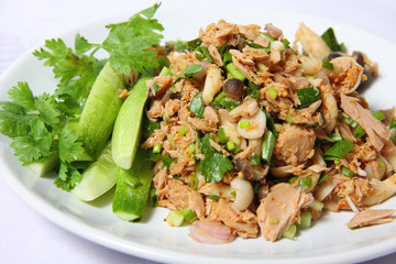 Tuna spicy salad