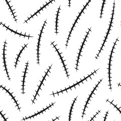 Abstract hand drawn seamless pattern.