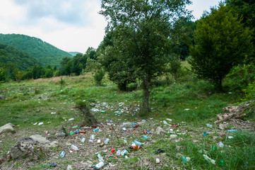 Environmental problems and nature pollution