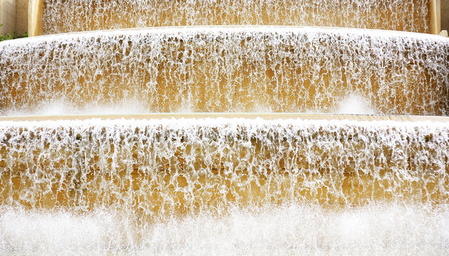 Catarata artificial de la fuente de Montjuic, Barcelona